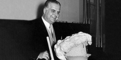 Black and white photo by Otto Bayer.